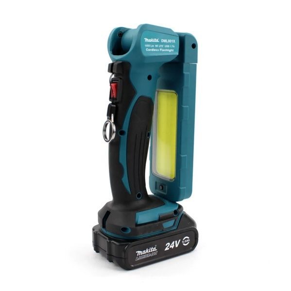 Аккумуляторный LED фонарь Makita DML801X (24V, 5AH) с поворотной лампой 5672 фото