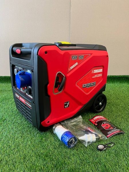 Інверторний генератор Vackson VK14500iSER 4.5 кВт с Електростартером та Пультом ДК, тихий бензиновий генератор VK14500iSER (4.2-4.5 кВт) фото