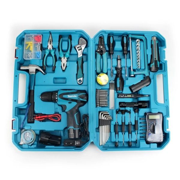 Шуруповерт Makita DF330DWE (12v, 2ah) с Большим набором инструментов + Тестер (КИТ-5) 103 фото