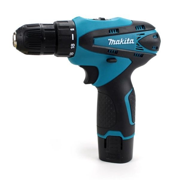 Шуруповерт Makita DF330DWE (12v, 2ah) с Большим набором инструментов + Тестер (КИТ-5) 103 фото