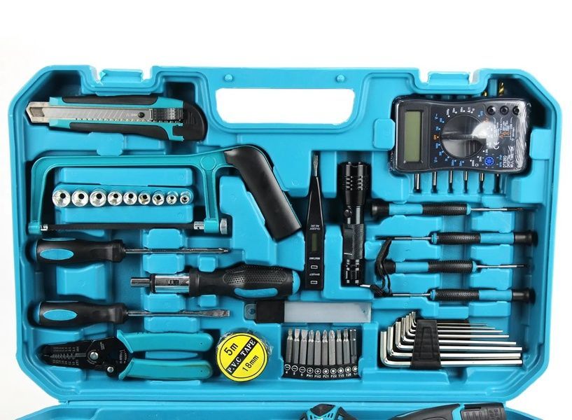 Шуруповерт Makita DF330DWE (12v, 2ah) с Большим набором инструментов + Тестер (КИТ-5) 103 фото