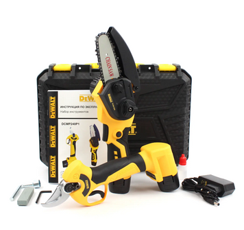 Набор 2в1 АКБ DeWalt 12V (Секатор DCMP240P1 + пила DCM150N ) Набор 2в1 Деволт 898724 фото