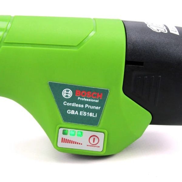 Акумуляторний секатор Bosch GBA ES16LI (16V, 3AH) АКБ секатор Бош ES16LI  фото