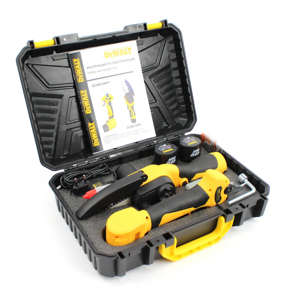 Набор 2в1 АКБ DeWalt 12V (Секатор DCMP240P1 + пила DCM150N ) Набор 2в1 Деволт 898724 фото