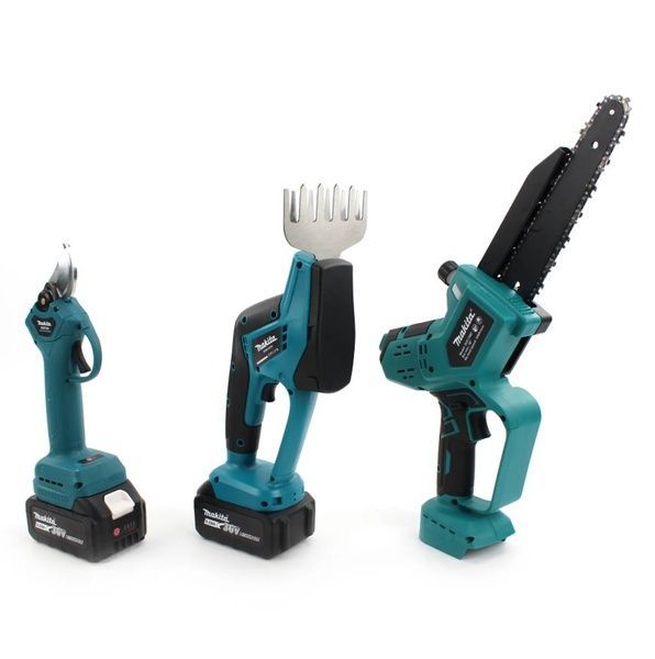 Аккумуляторный набор 4в1 Makita 36V (Пила DUC190Z + Секатор DUP365 + Ножницы кусторез DUM111SYX + Степлер садовый) 753 фото
