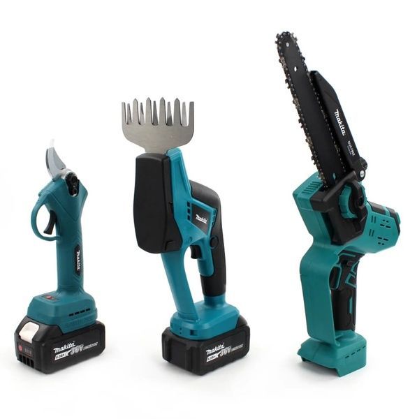 Аккумуляторный набор 4в1 Makita 36V (Пила DUC190Z + Секатор DUP365 + Ножницы кусторез DUM111SYX + Степлер садовый) 753 фото