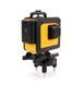 Аккумуляторный лазерный уровень DeWalt DCLE34032N 4D 16 лучей (24V, 5AH). АКБ нивелир Деволт E34032N фото 5