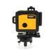 Аккумуляторный лазерный уровень DeWalt DCLE34032N 4D 16 лучей (24V, 5AH). АКБ нивелир Деволт E34032N фото 7