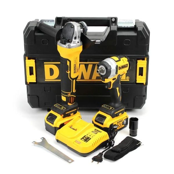 Набір 2в1 АКБ DeWalt 36V (Гайковерт DCF922D2T + Болгарка DCG405P2) Набір 2в1 Деволт набор 2в1  DeWalt фото