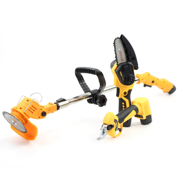 АКБ набор 3в1 DeWalt (триммер DCMST152N 24V + секатор DCMP240P1 12V + мини пила DCM150N 12V) 57889 фото