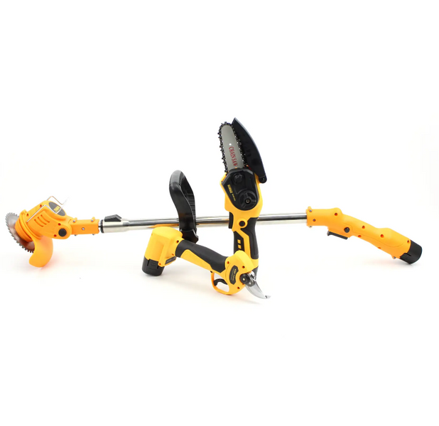 АКБ набор 3в1 DeWalt (триммер DCMST152N 24V + секатор DCMP240P1 12V + мини пила DCM150N 12V) 57889 фото