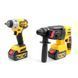 Набір 2в1 DeWalt 36V (Перфоратор DCH133NT + Гайковерт DCF892P2T) Набір 2в1 Деволт 3766 фото 4