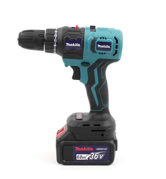 Набір 5в1 Шуруповерт Makita DF482DWE, (36V, 6AH), АКБ набір 5в1 Макіта Китай 3976432 фото
