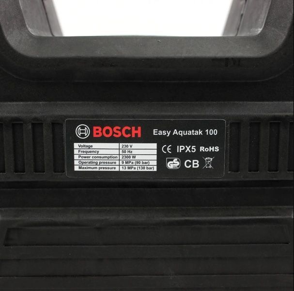 Мойка высокого давления Bosch Easy Aquatak 100 (2300 Вт, 130 бар, 360 л/час) Aquatak 100  фото