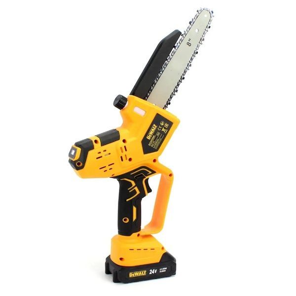 Акумуляторна мініпила DeWalt DCM190N (24V, 5 Аh), з індикатором заряду й автоматичним змащенням ланцюга DCM190N фото