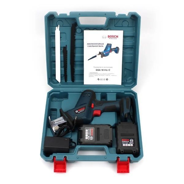 Акумуляторна шабельна пилка Bosch GSA 18V-LI C (18V 5.0Ah). АКБ пила Бош сабельная Bosch фото