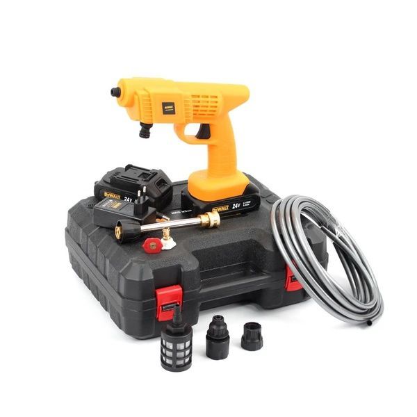 Акумуляторна ручна мийка DeWalt DeWalt DCPW560B (24V, 5Ah, 26bar), АКБ мийка Деволт DCPW560B фото
