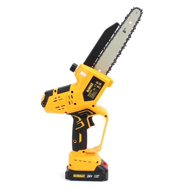 Акумуляторна мініпила DeWalt DCM190N (24V, 5 Аh), з індикатором заряду й автоматичним змащенням ланцюга DCM190N фото