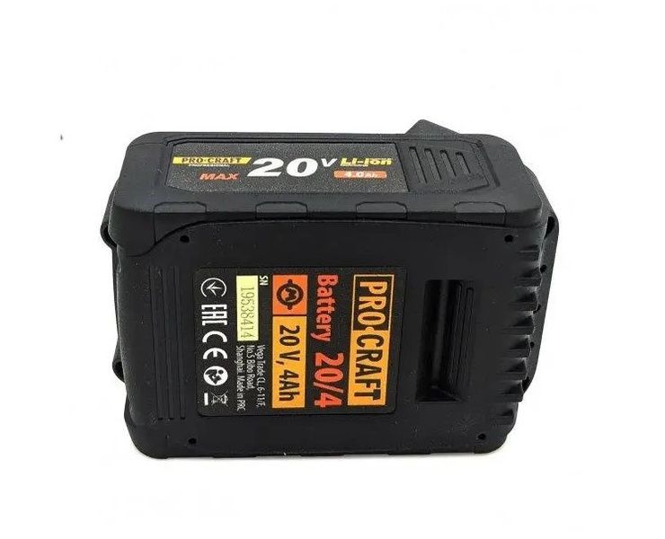 Аккумуляторная батарея Procraft Battery20/4 (20В, 4Аг) 4550 фото