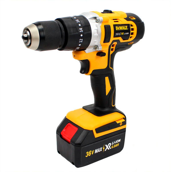 Ударный шуруповерт DeWALT DCD996P2 (36V, 6AH) аккумуляторная дрель-шуруповерт с ударом деволт DCD996P2 фото