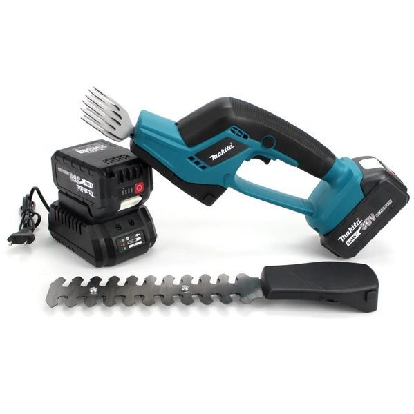 Аккумуляторные ножницы-кусторез Makita DUM111SYX (36V 6.0Ah), АКБ ножницы для травы Макита 111SYX фото