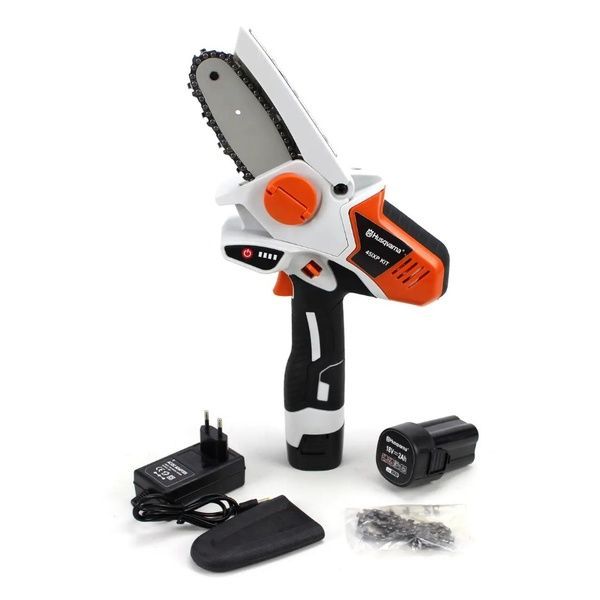 Аккумуляторная мини-пила Husqvarna 45iXP KIT (18V, 2Аh) АКБ веткорез Хускварна 45iXP KIT 45iXP KIT фото