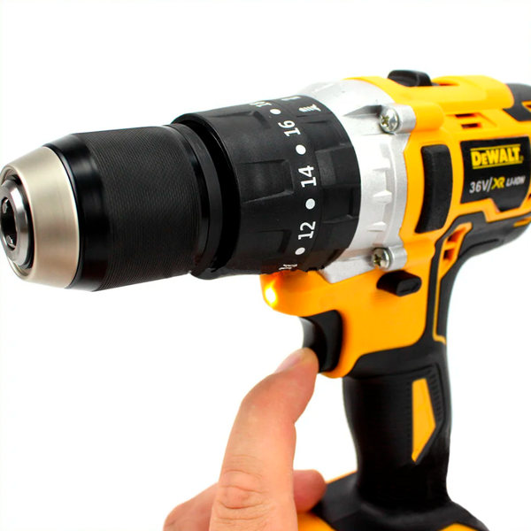 Ударный шуруповерт DeWALT DCD996P2 (36V, 6AH) аккумуляторная дрель-шуруповерт с ударом деволт DCD996P2 фото