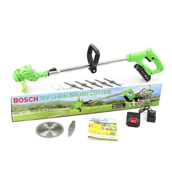 Аккумуляторный триммер Bosch EASY GRASSY CUT 500 (36V, 5AH) АКБ триммер Бош Т01-006 фото