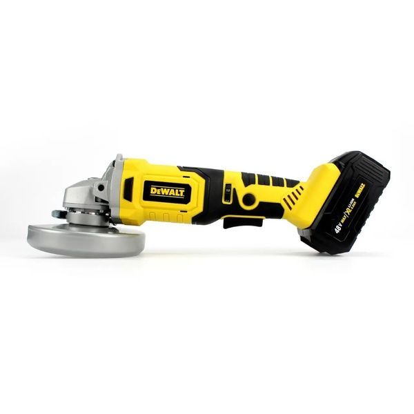 Акумуляторна болгарка DEWALT DCG405NT (48V, 6Ah) з регулятором обертів. УШМ Девольт DCG405NT фото