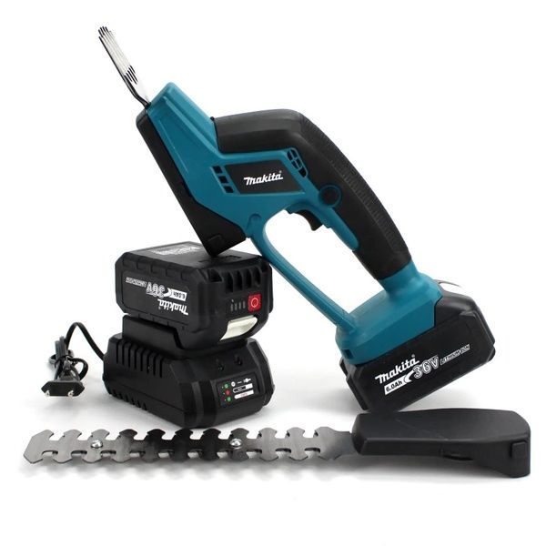 Аккумуляторные ножницы-кусторез Makita DUM111SYX (36V 6.0Ah), АКБ ножницы для травы Макита 111SYX фото