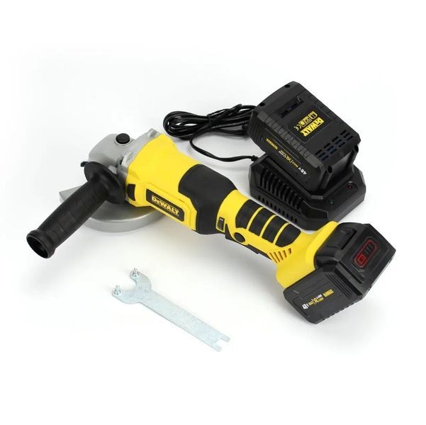Акумуляторна болгарка DEWALT DCG405NT (48V, 6Ah) з регулятором обертів. УШМ Девольт DCG405NT фото