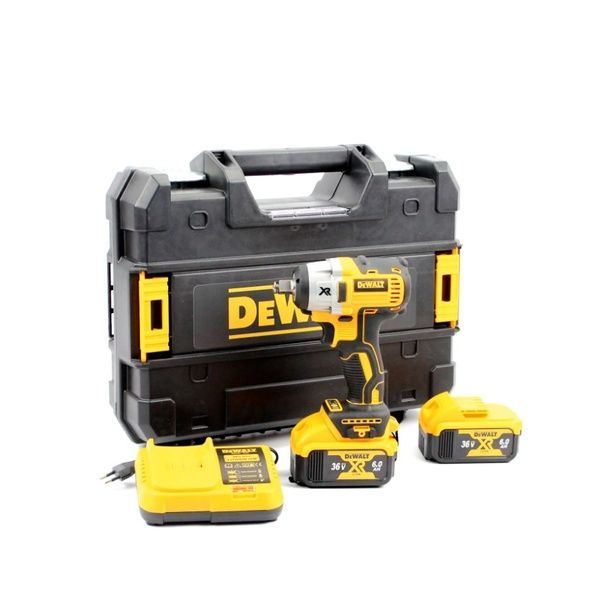 Акумуляторний гайковерт DeWalt DCF922D2T (36V, 6AH). АКБ гайковерт Девольт DCF922D2T фото