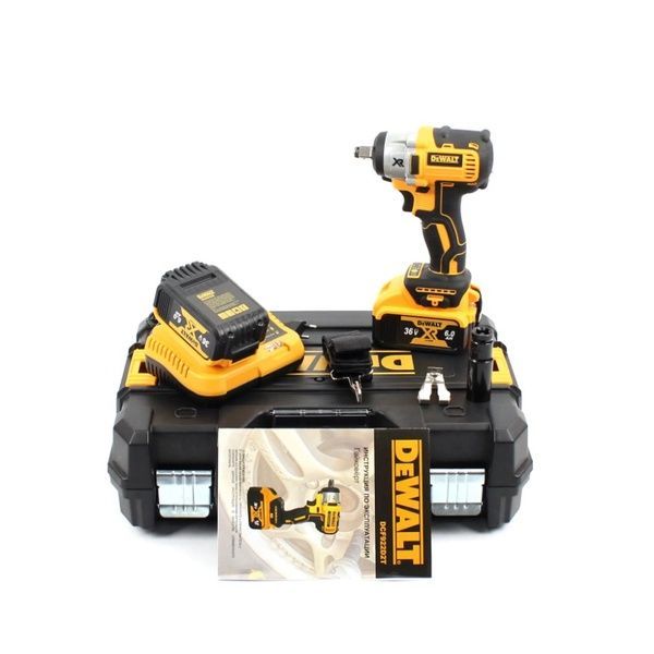Акумуляторний гайковерт DeWalt DCF922D2T (36V, 6AH). АКБ гайковерт Девольт DCF922D2T фото