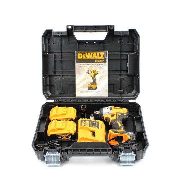 Акумуляторний гайковерт DeWalt DCF922D2T (36V, 6AH). АКБ гайковерт Девольт DCF922D2T фото
