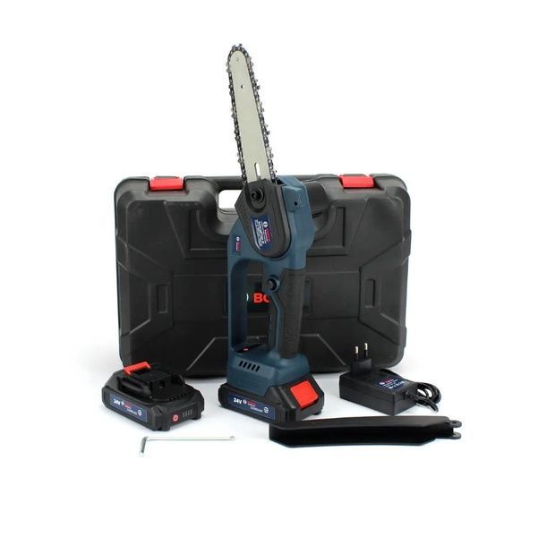 Аккумуляторная мини-пила Bosch UniversalChain 24 (24V, 4Аh) АКБ веткорез Бош / Шина 15см Bosch UniversalChain фото