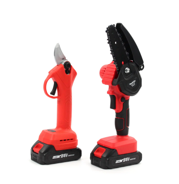 Акумуляторний набір 2в1 Makita PROFI 24V (секатор DUP270 + пила DUC150) Набір 2в1 Макіта 97545343 фото