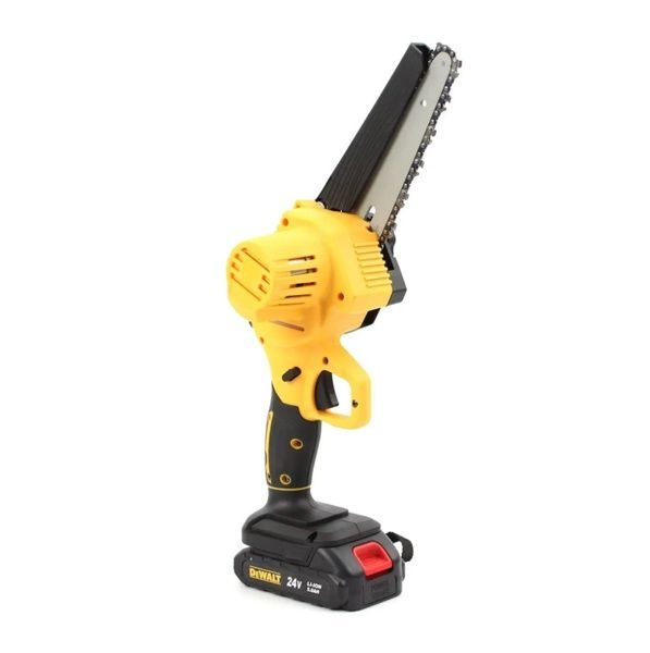 Акумуляторна міні-пила DeWalt DCM160N (24V, 5Аh, шина 15 см) з напівавтоматичним мастилом ланцюга 35346 фото