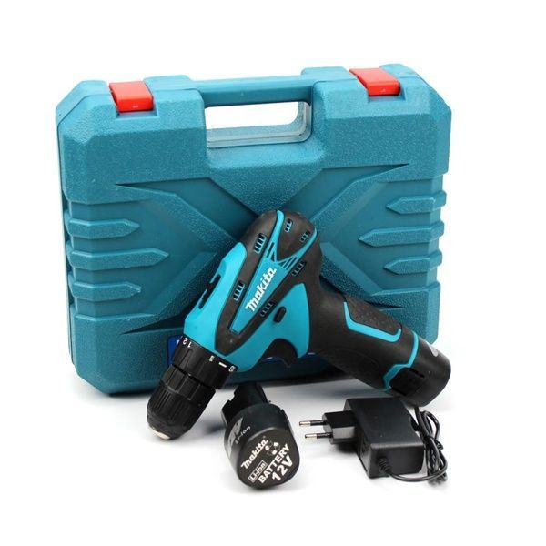 Шуруповерт Makita DF330DWE (12V 2Ah) с набором бит, сверл, насадок. Аккумуляторный шуруповерт Макита 51 фото
