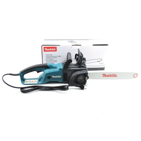 Електропила Makita UC4051A (MAKITA) 2000W з безключовим натягуванням ланцюга. Електрична пила Макіта UC4051A фото