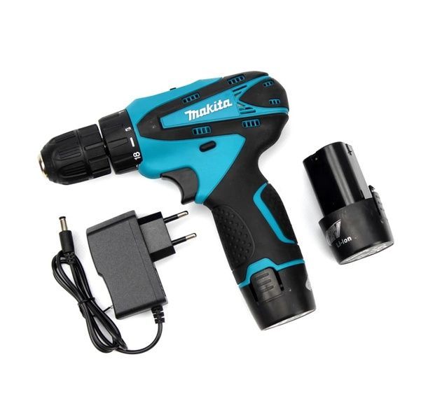 Шуруповерт Makita DF330DWE (12V 2Ah) с набором бит, сверл, насадок. Аккумуляторный шуруповерт Макита 51 фото