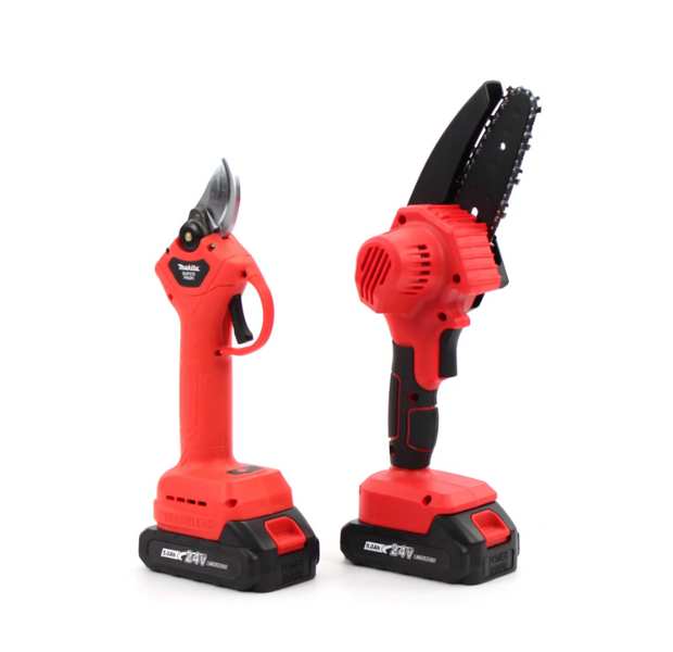 Акумуляторний набір 2в1 Makita PROFI 24V (секатор DUP270 + пила DUC150) Набір 2в1 Макіта 97545343 фото
