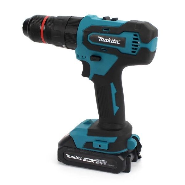 Ударный шуруповерт Makita DTW484 (24V, 5Ah) с набором инструментов. АКБ шуруповерт Макита DTW484 фото