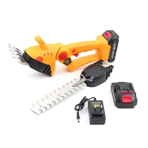 Акумуляторні ножиці-кущоріз DeWalt DCM263PB-XJ (24V, 5AH), АКБ ножиці для трави та кущів Деволт 263PB фото