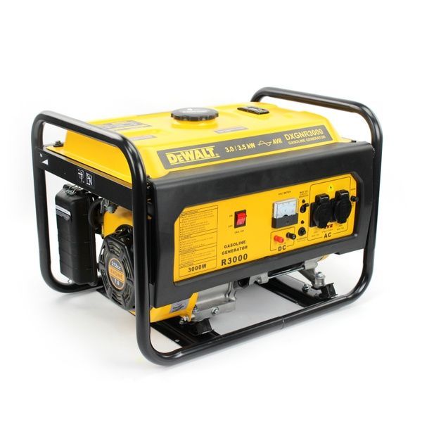 Бензиновый генератор DeWalt DXGNR3000 (3,5 КВТ) Бензин 4-тактный генератор Деволт DXGNR3000 (3.0-3.5 кВт) фото