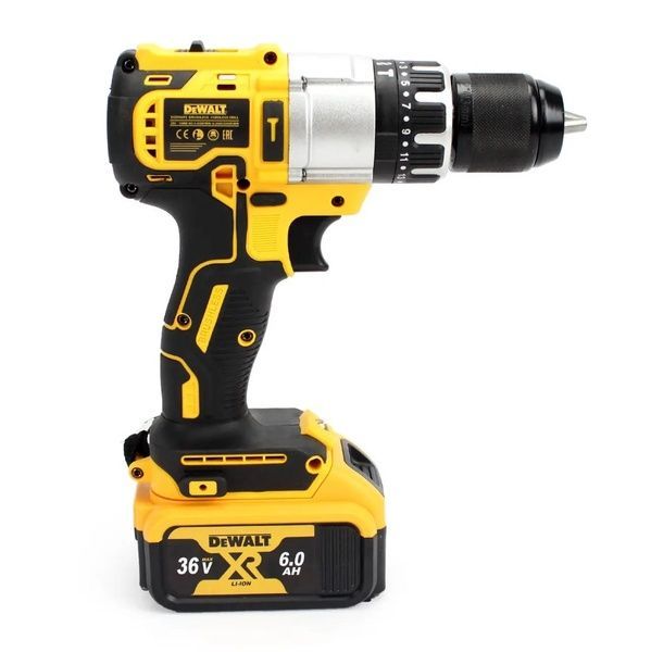 Ударний шуруповерт DeWALT DCD996P2 (36V, 6AH) Акумуляторний дриль-шупуповерт з ударом Деволт DCD996P2 фото