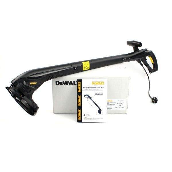Электрический триммер DeWalt DCM230-LE (300 Вт) сетевой триммер Деволт Т01-010 фото