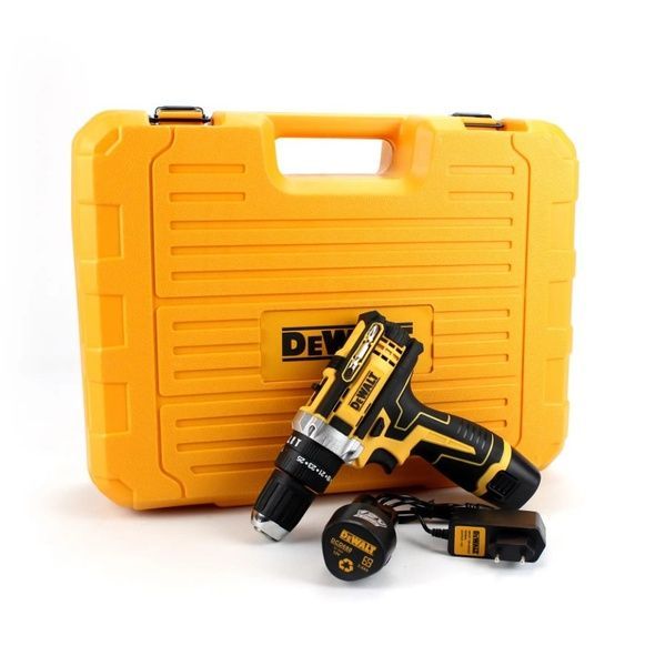 Ударний шуруповерт DeWALT DCD680 (12V 2AH) з великим набором інструментів (КІТ-9) Деволт КИТ-9 фото