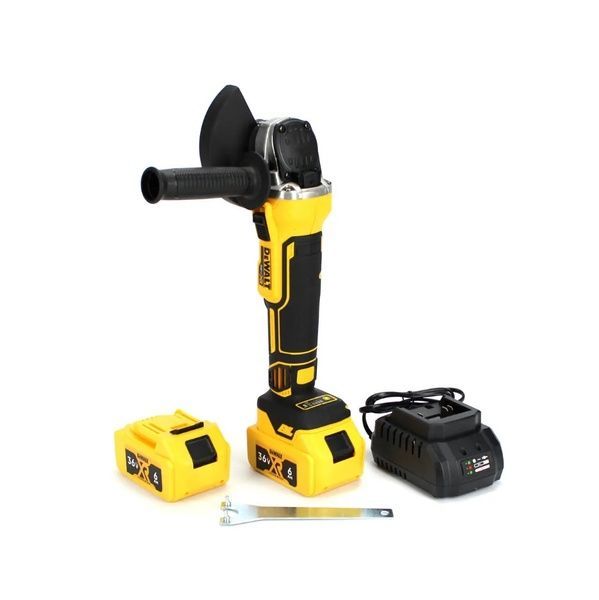 Акумуляторна болгарка DeWalt DCG409P2 (36V, 6AH) з регулятором, АКБ УШМ Девольт, УШМ Деволт DCG405NT фото