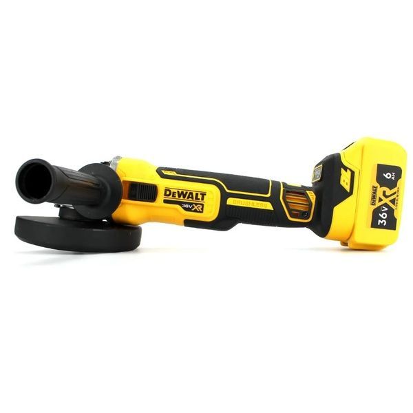 Акумуляторна болгарка DeWalt DCG409P2 (36V, 6AH) з регулятором, АКБ УШМ Девольт, УШМ Деволт DCG405NT фото