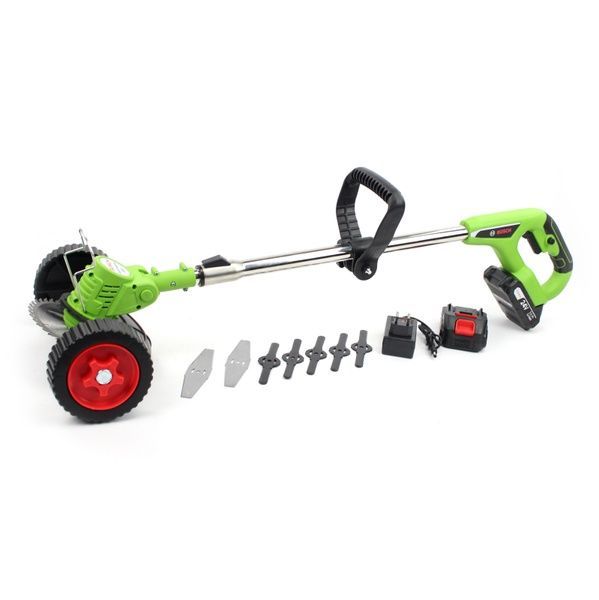 Акумуляторний тример Bosch EasyGrassCut 305 (24V, 5AH) АКБ тример з колесами Т01-013 фото